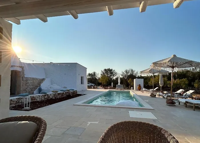 펜션 Trullo La Meringa, Charming In 오스투니